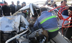 خبرگزاری فارس: 4 کشته و یک مصدوم در حادثه مرگبار سه‌راهی شادمهر