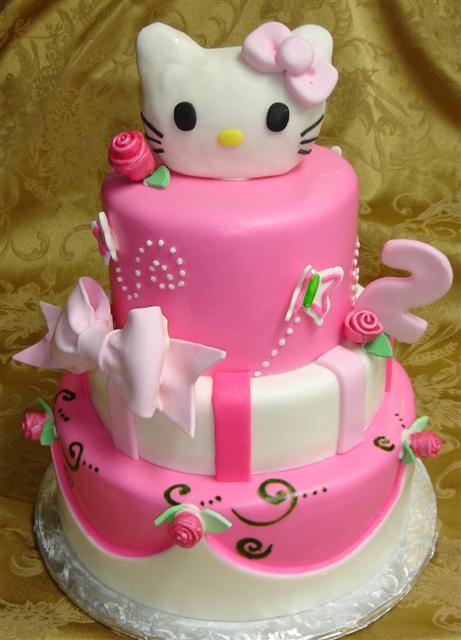 مدل کیک تولد دخترانه عروسکی شیک و زیبا مخصوص تولد دختر