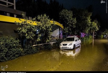 عکس/ طوفان و سیلاب در مشهد