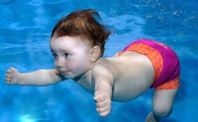 فواید شنا برای کودک،سن آموزش شنا