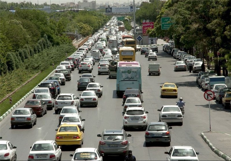 ترافیک پل آزادی مشهد
