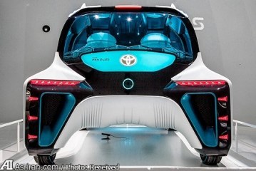 خودروی عجیب هیدروژنی تویوتا در نمایشگاه پاریس (+عکس)