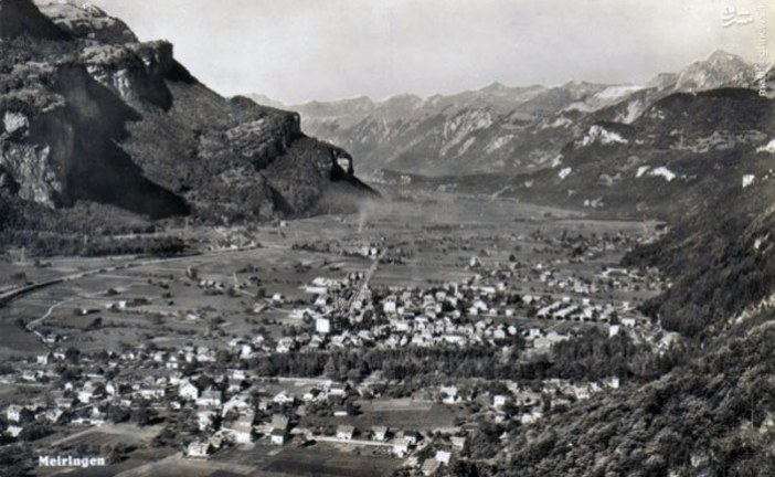 دهکده‌ای زیبا در دل رشته کوه‌های آلپ/تصاویر