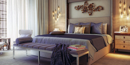 رنگ های مناسب اتاق خواب های رمانتیک,دکوراسیون و چیدمان اتاق خواب های رمانتیک
